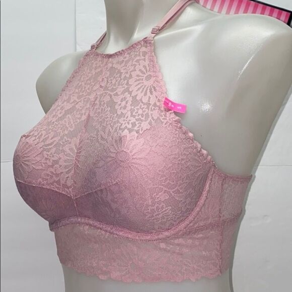 🔥Victoria Secret Pink Bralette push-up sz S New - Picture 2 of 3